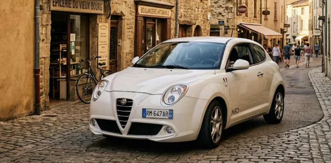 Alfa Romeo MiTo 1.3 JTDm vue de trois quarts avant