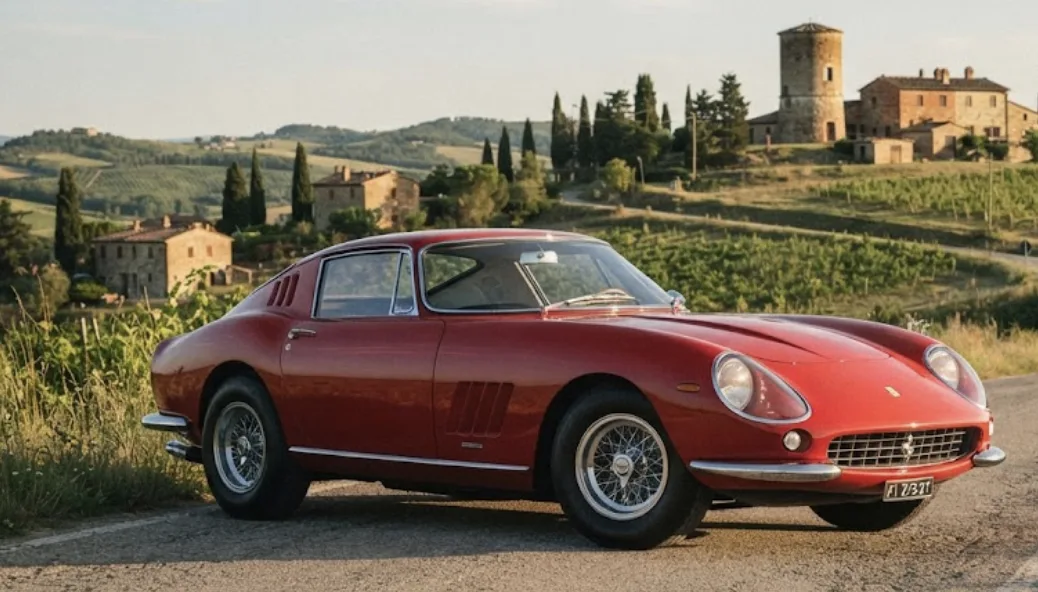 Ferrari 812 Superfast de trois quarts avant, V12 monté devant l'habitacle